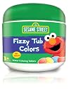 Sesame Street Fizzy Tub Colors 24 Count