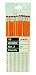 41v3Ogj1vrL. SL75  Dixon Ticonderoga Wood Cased Black Core #2 Pencils, Soft, 12 Count, Yellow (13882)