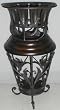 23" Metal Ornamental Umbrella Stand