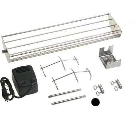 Ultimate Stainless Cradle Basket Rotisserie Kit for Weber Genesis E S 310, 320, 330