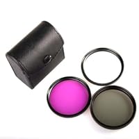 58mm 3-PC Filter Kit for Canon Rebel XSi XT T1i 18-55mm & More!