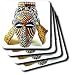 African Art - African Mask - Coasters