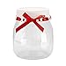 Sweet Creations Christmas Holiday Giftable Jar for Cookie Mix, Red