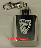 Review AJ In The Forest  / Engraved HARP 1oz Stainless Steel Key Ring Hip Flask, Personalised Free, Birthday, Wedding, Anniversary Gift