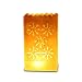 Night Sky Lanterns Candle Luminary Bags (Pack of 10) – Snowflake Design