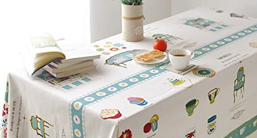 Yogolife Cotton &amp; Linen Home/Restaurant Decorative Party Carnival Pattern Household Arts Dustproof Dinner Nappe Tablecloth/Desk Cover/Tea-cloth/Locker Runner Flag 60*60cm