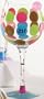 21st Birthday Polka Dot Wine Glass Keepsake By Mud Pie