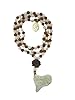 Energy Mala Moonstone Rudraksha Om Japa Mala - Good Luck and Balance Emotions