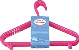 BIECO KINDER KLEIDERBÜGEL KUNSTSTOFF 32 STK. FARBE PINK