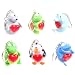 Animal Popping Heart Key Ring_s-1