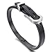 Men's Stainless Steel Bracelet Bangle Cuff Black Belt Buckle Classic