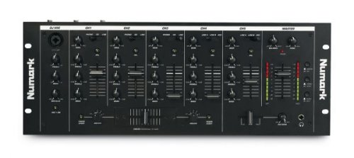5 Channel Mixer with DJ Microphone Control