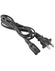 Video Games: TekBotic 5ft PlayStation 4 AC Power Supply Adapter Cord Replacement Universal Cable (Original Black) for PS4, PS3, PS2, PSP, PS Vita Console / Apple TV / LED LCD TV / Printer, Laptop, Notebook Charger - TekBotic