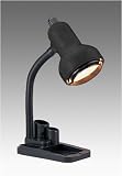 Grandrich OL-400 BLK Gooseneck Organizer Desk Lamp in Black