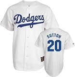 Don Sutton White Majestic Cooperstown Throwback Los Angeles Dodgers Jersey