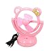 Pink USB Adjustable Mini Desk Fan
