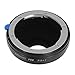 Fotodiox Pro Lens Mount Adapter Compatible with Nikon F-Mount Lenses to C-Mount Cameras, Black (NKF-C-P)