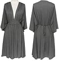 PRESS Stretch Jersey V-Neck Dress