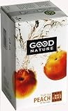 Good Nature Pfirsichtee, 20 Teebeutel ohne Metallklammer!