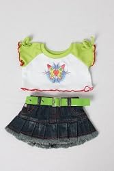 20167-Fancy Butterfly Outfit Clothes for 14" - 18" Stuffed Animals and Dolls