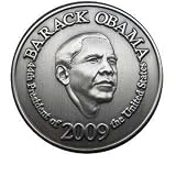 Double Sided Two Headed Barack Obama Commemorative Coin