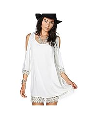 Sexy Cocktail Lace Chiffon Shift Sheath Bodycon Dress/Party Dress/Tunic/Mini Dress 