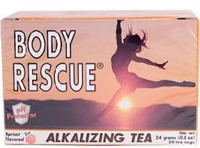 Peelu - Body Rescue Alkalizing Tea, Apricot 20 Bag by Peelu