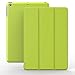 KHOMO iPad Air 1 Case - Dual Green Super Slim Cover with Rubberized Back and Smart Feature (Built-in Magnet for Sleep/Wake Feature) for Apple iPad Air 1st Gen. Tablet