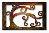 IMAGE OF Megan Duncanson 'Looping Limbs' Abstract Metal Wall Art, Contemporary Home Decor, Modern Wall Sculpture