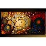 Special Life -Modern Abstract Oil Painting on Canvas Stretched-Bang Art