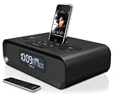 SDI iHome iP99 BRE Stereosystem (Radiowecker fr Apple iPhone, iPhone 3G und iPod, FM-Tuner, Reson8 Lautsprechertechnologie, Fernbedienung) schwarz