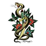 Ed Hardy Snake Temporary Tattoo