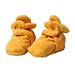 Zutano Newborn Unisex-Baby Fleece Bootie, Tangerine, 12 Months