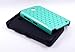 Thousand Eight(TM) For Nokia lumia 635, Nokia lumia 630 Diamond Studded Silicone Rubber Skin Hard Case + [Screen Protector Shield(Ultra Clear)+Thousand Eight(TM)Touch Screen Stylus] (Diamond teal green)