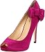 Ivanka Trump Women's Ciry Peep-Toe Pump,Hot Pink,7.5 M US