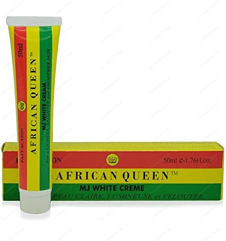 African Queen MJ White Cream for a lighter, brighter and smoother skin