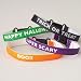 Halloween Sayings Wristband Bracelets - 12 Pack