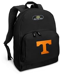 University of Tennessee Backpack Black Tennessee Vols Logo for Travel or School Bags - BEST QUALITY Unique Gifts For Boys, Girls, Adults, College Students, Men or Ladies