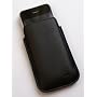 Black Leather iphone 3g Case By ICESSORIZE