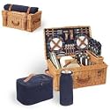 Picnic Time Windsor Picnic Basket, Service for 4