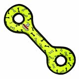 Tuffy's Ultimate Tug-O-War Dog Toy, Yellow Bones