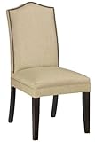 Camel back Parsons Chair With Nailhead Trim, CAMEL BACK, PATRIOT ALMOND