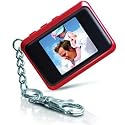 Coby 1.5-Inch Digital Photo Key Chain (Red)