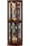 Addison Floor Corner Curio, 72"H, CHERRY