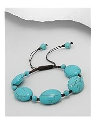 Cotton Turquoise Bracelet