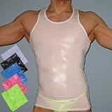 (ボディウェア) BODYWEAR ビニールコーティング<strong>タンクトップ</strong> M 黒