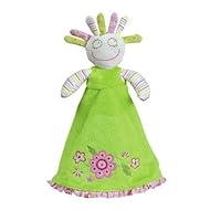 Maison Chic 3 in 1 Crazy Doll Puppet, Rattle and Blanket