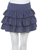 Voille Tiered Mini Skort