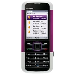 Nokia 5000 perfect purple (Dualband, 1,3 MP, Radio, MP3-Player, Bluetooth) Handy