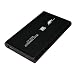 Aluline externes USB 2.0 Geh�use f�r 2,5" S-ATA Festplatten, schwarz